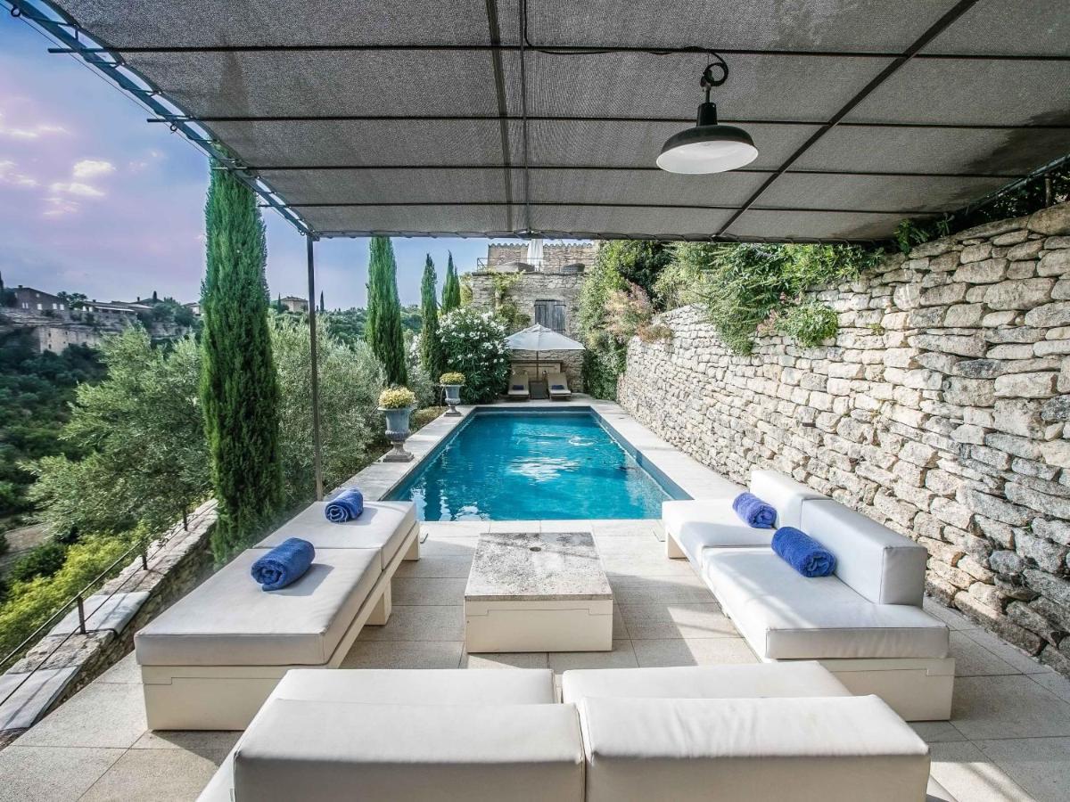Villa Sunset In Gordes Bagian luar foto