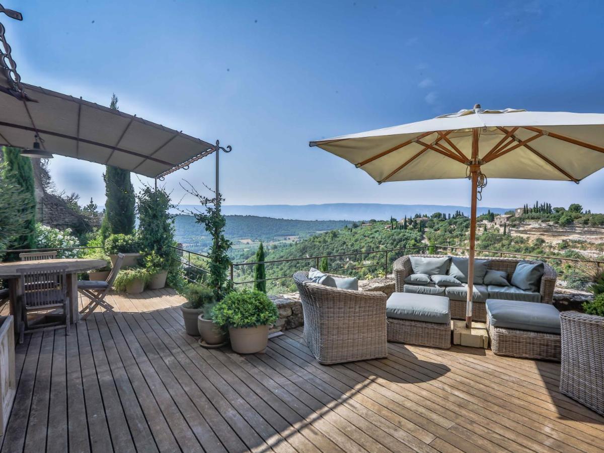 Villa Sunset In Gordes Bagian luar foto