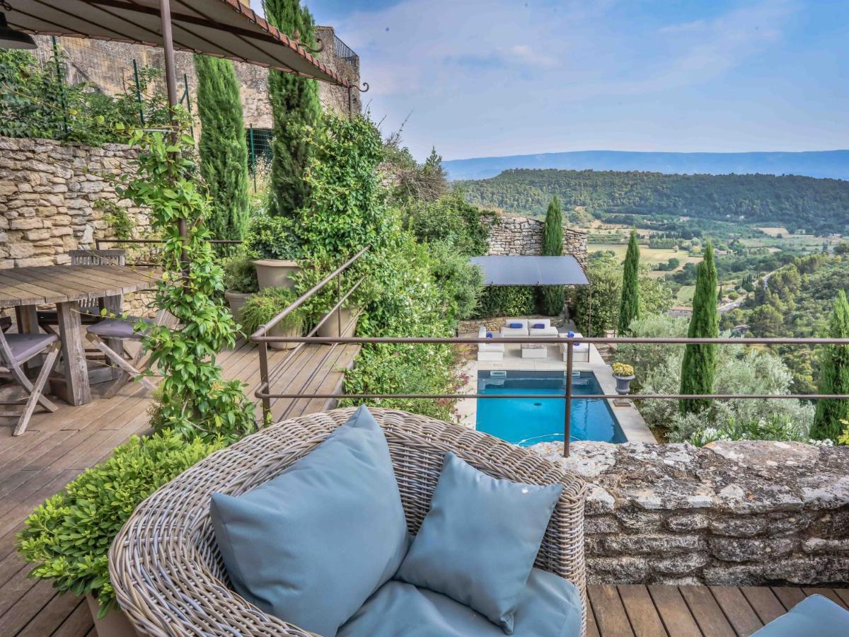 Villa Sunset In Gordes Bagian luar foto
